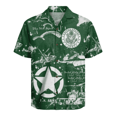 US Army Hawaiian Shirt