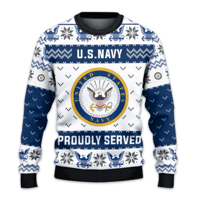 US NAVY 250th Years Of Service Lightweight Sweater Fleece Sweatshirt
