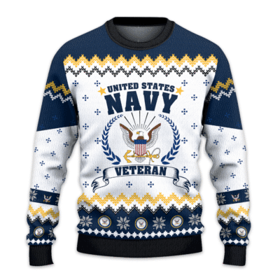 US NAVY 250th Years Of Service Lightweight Sweater Fleece Sweatshirt