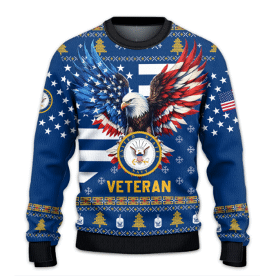 US NAVY 250th Years Of Service Lightweight Sweater Fleece Sweatshirt