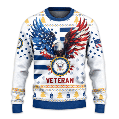 US NAVY 250th Years Of Service Lightweight Sweater Fleece Sweatshirt