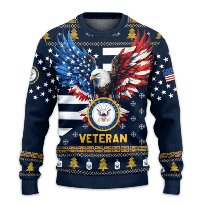 US NAVY 250th Years Of Service Lightweight Sweater Fleece Sweatshirt