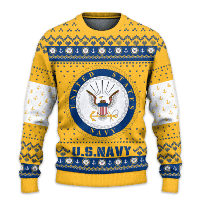US NAVY 250th Years Of Service Lightweight Sweater Fleece Sweatshirt
