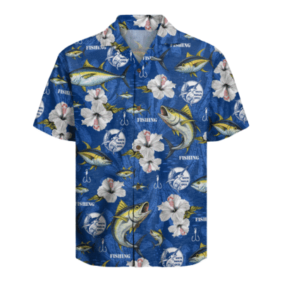 Tuna Tropical Fishing Hawaiian Shirt