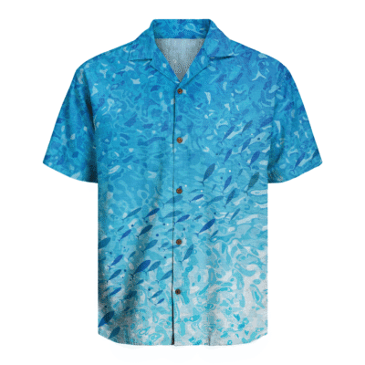 Coral Waters Fishing Hawaiian Shirt