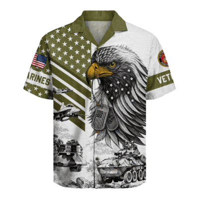 US MARINE 250th Years Of Service Hawaiian Shirt