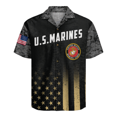 US MARINE 250th Years Of Service Hawaiian Shirt