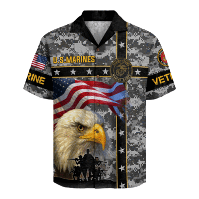 US MARINE 250th Years Of Service Hawaiian Shirt