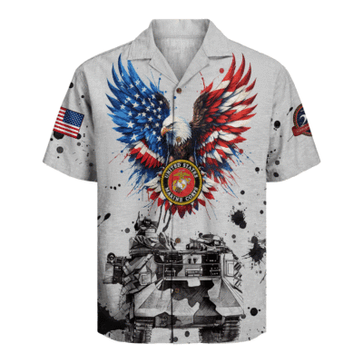 US MARINE 250th Years Of Service Hawaiian Shirt
