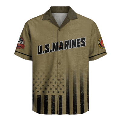 US MARINE 250th Years Of Service Hawaiian Shirt