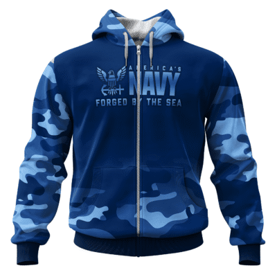 US NAVY 250th Years Of Service All-over Hoodie