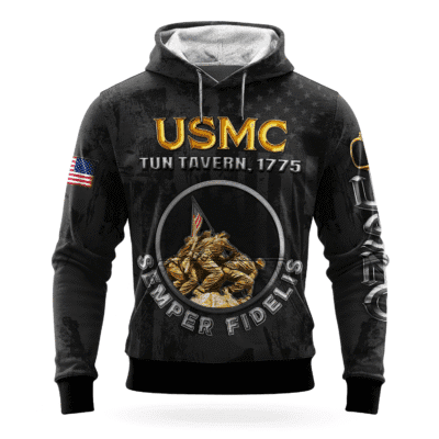 US MARINE 250th Years Of Service All-over Hoodie