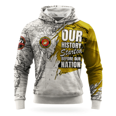 US MARINE 250th Years Of Service All-over Hoodie