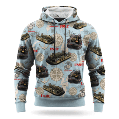 US MARINE 250th Years Of Service All-over Hoodie