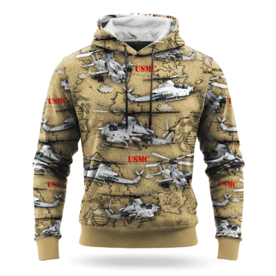 US MARINE 250th Years Of Service All-over Hoodie