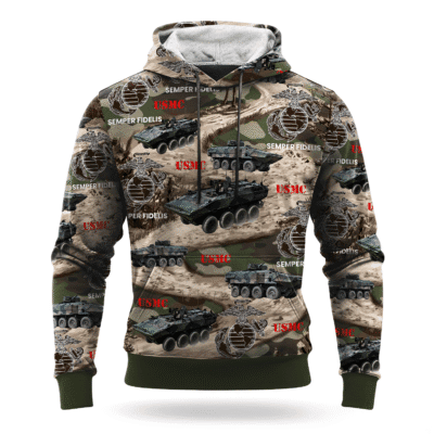 US MARINE 250th Years Of Service All-over Hoodie