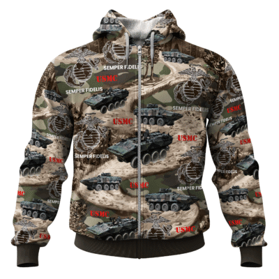 US MARINE 250th Years Of Service All-over Hoodie