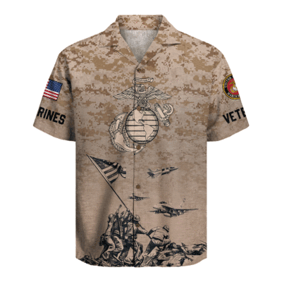 US MARINE 250th Years Of Service Hawaiian Shirt