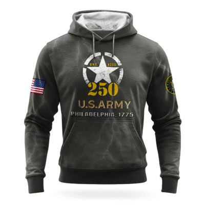 US ARMY 250th Years Of Service All-over Hoodie