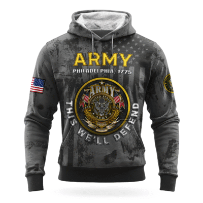 US ARMY 250th Years Of Service All-over Hoodie