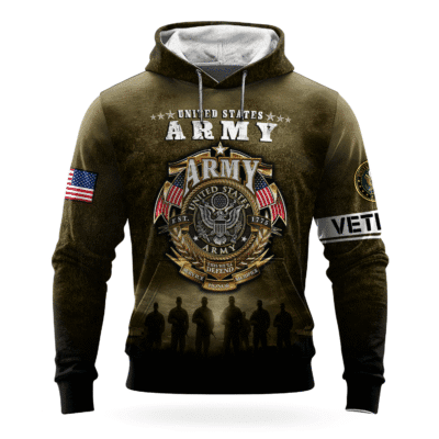 US ARMY 250th Years Of Service All-over Hoodie