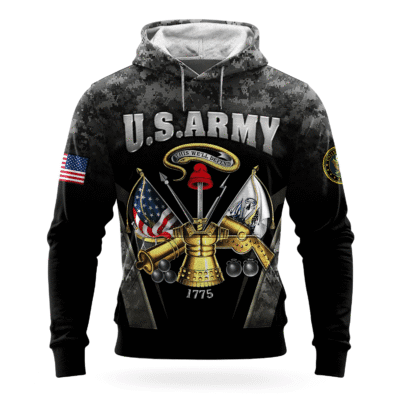 US ARMY 250th Years Of Service All-over Hoodie