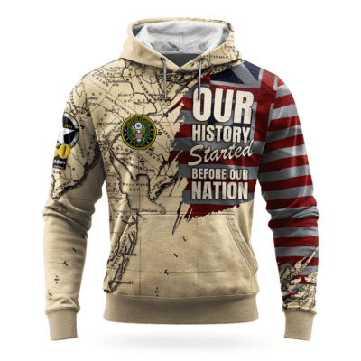 US ARMY 250th Years Of Service All-over Hoodie