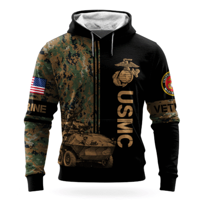 US MARINE 250th Years Of Service All-over Hoodie