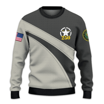 US ARMY 250th Years Of Service Fleece Sweatshirt