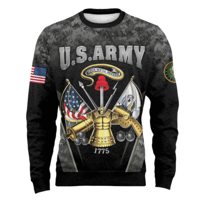 US ARMY 250th Years Of Service Fleece Sweatshirt