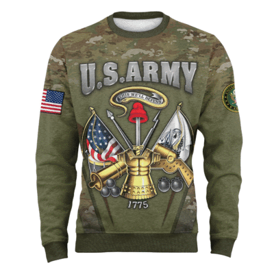 US ARMY 250th Years Of Service Fleece Sweatshirt