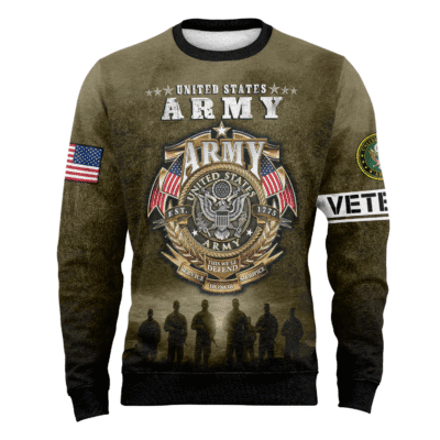 US ARMY 250th Years Of Service Fleece Sweatshirt