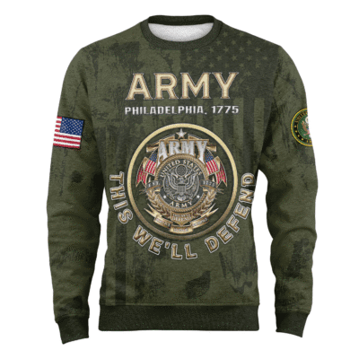 US ARMY 250th Years Of Service Fleece Sweatshirt
