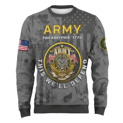 US ARMY 250th Years Of Service Fleece Sweatshirt
