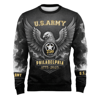 US ARMY 250th Years Of Service Fleece Sweatshirt