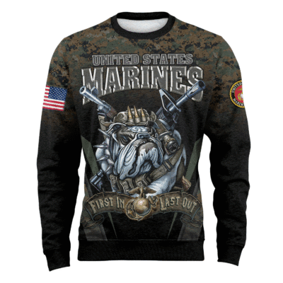 US MARINES 250th Years Of Service Fleece Sweatshirt