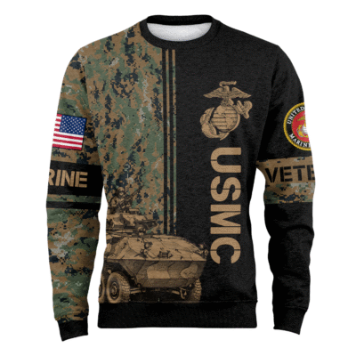 US MARINES 250th Years Of Service Fleece Sweatshirt