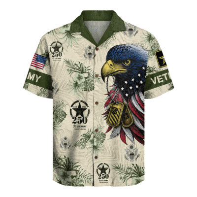 US ARMY 250th Years Of Service Hawaiian Shirt