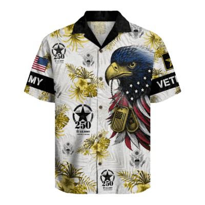 US ARMY 250th Years Of Service Hawaiian Shirt
