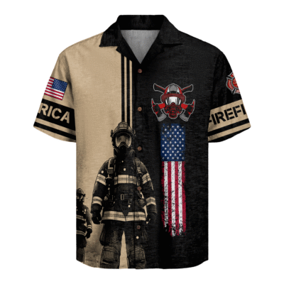 FIREFIGHTER Hawaiian Shirt
