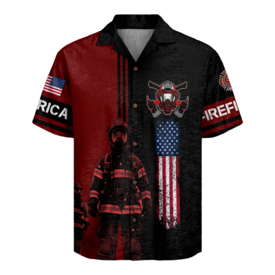 FIREFIGHTER Hawaiian Shirt