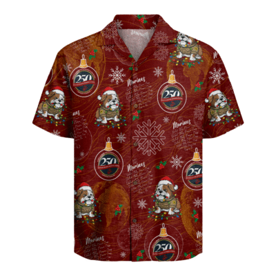 US MARINES 250th Years Of Service Christmas Hawaiian Shirt