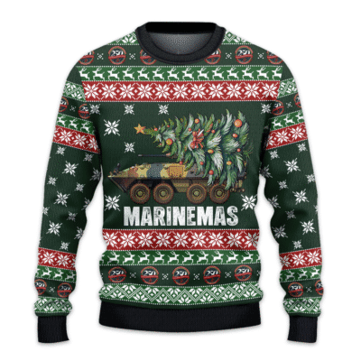 US MARINES 250th Years Of Service All-over-print Sweater