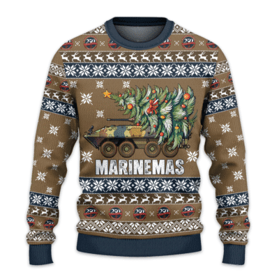 US MARINES 250th Years Of Service All-over-print Sweater