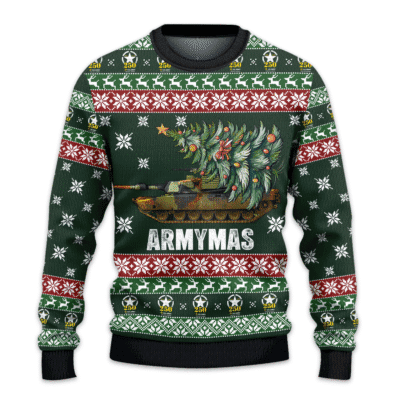 US ARMY 250th Years Of Service All-over Sweater