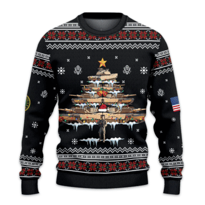 US ARMY 250th Years Of Service All-over Sweater