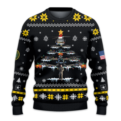 US ARMY 250th Years Of Service All-over Sweater