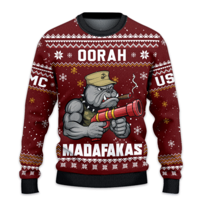 US MARINES 250th Years Of Service All-over-print Sweater