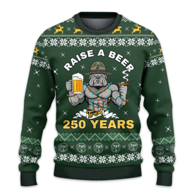 US MARINES 250th Years Of Service All-over-print Sweater