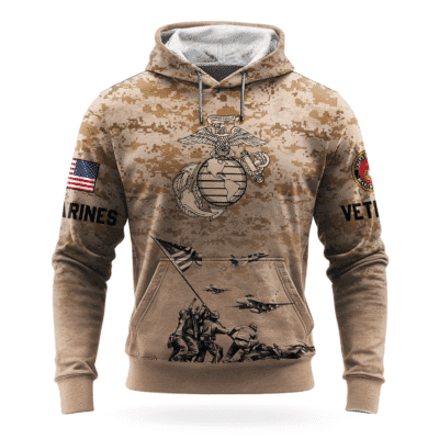 US MARINE 250th Years Of Service All-over Hoodie